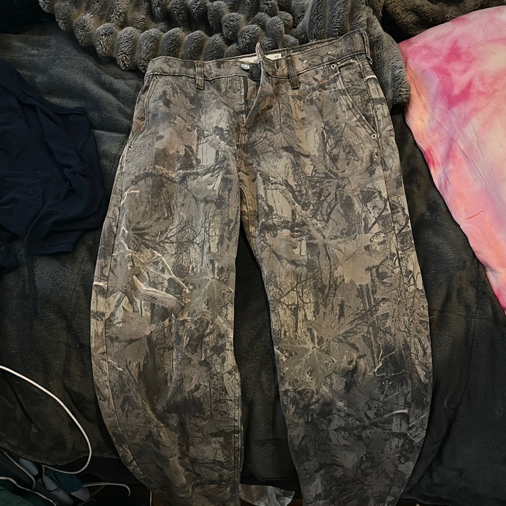 Hollister Camouflage Cargo Pants
